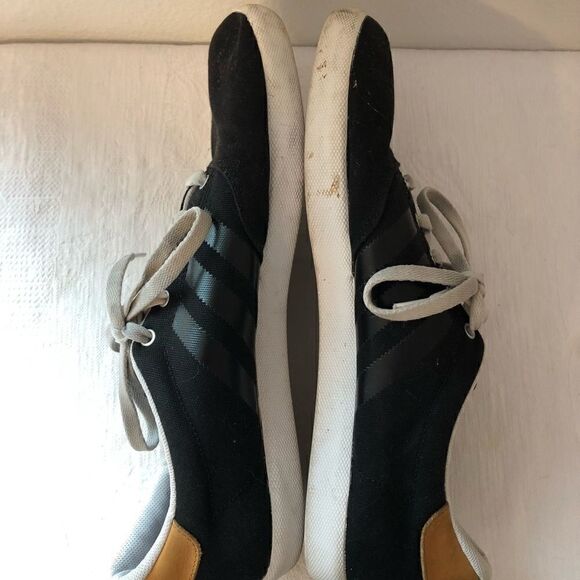 ADIDAS ORIGINALS Suede Black Sneakers Size 13 Men's - Picture 9 of 13